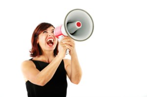 Scream into that megaphone, But wait, there's more!